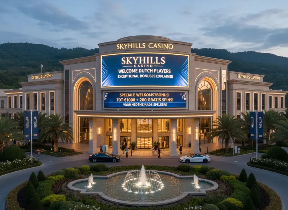 Skyhills casino bonus uitgelegd voor Nederlandse spelers